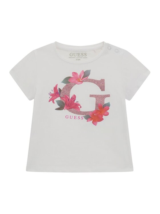 Guess Kids Guess Kids Tank top 172755 Bílá Classic Fit