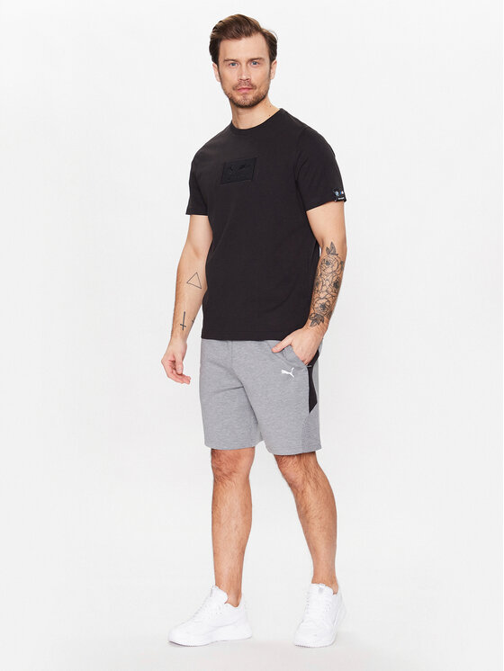 Puma Puma Szorty sportowe Bmw M Motorsport 538134 Szary Regular Fit