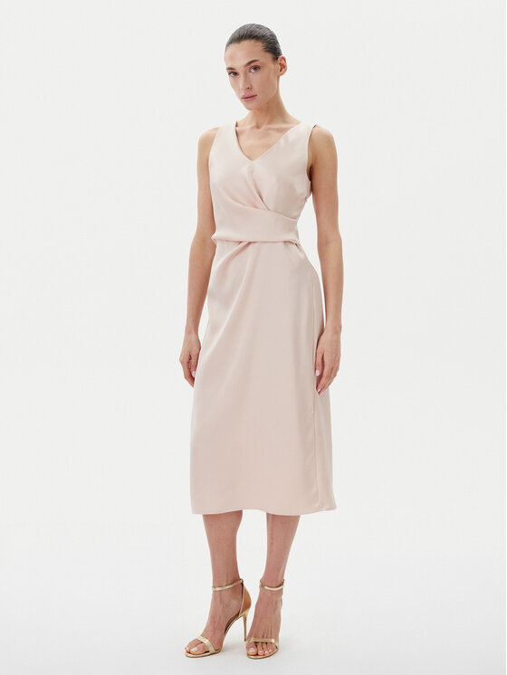Rinascimento Rinascimento Rochie cocktail CFC0122928003 Roz Regular Fit