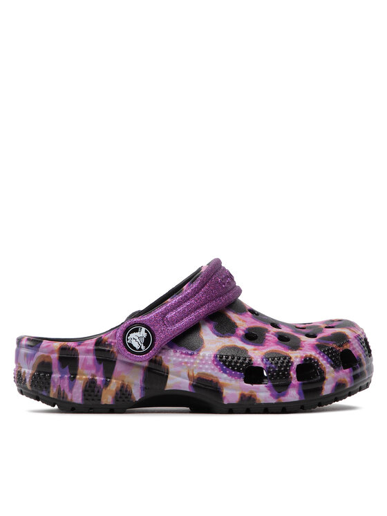 Ciabatte Classic Animal Print Clog K 207600 Viola