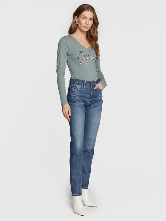 Blusa Bonita W2BI21 I3Z14 Verde Slim Fit