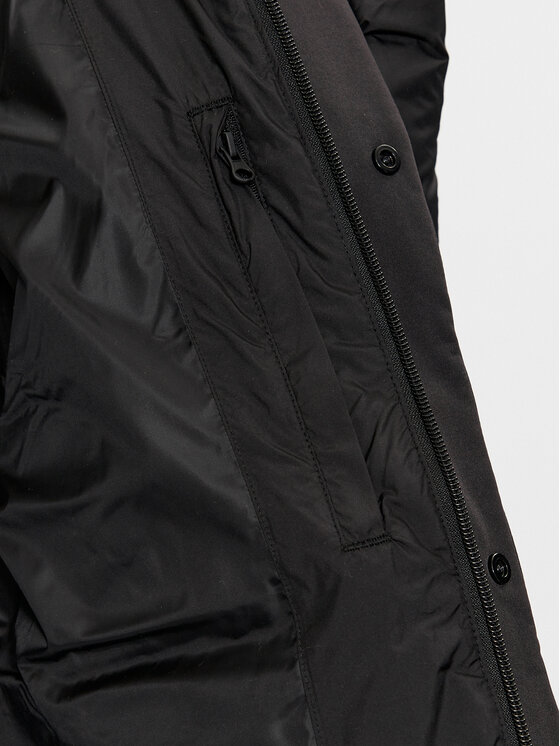 Calvin Klein Calvin Klein Зимно яке Mix Media K10K111892 Черен Regular Fit