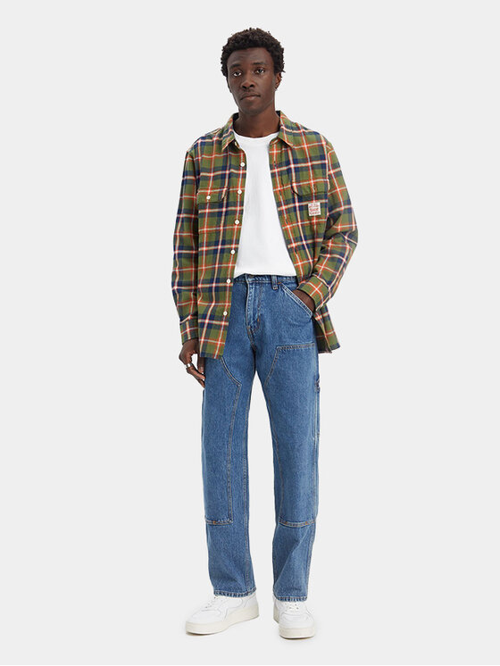 Levi's® Levi's® Jeans hlače Workwear 565™ A5756-0003 Modra Relaxed Fit