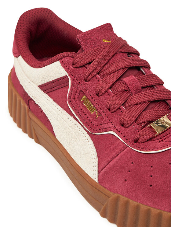 Puma Puma Sneakersy Carina 3.0 Luxe SD 400725 01 Bordowy