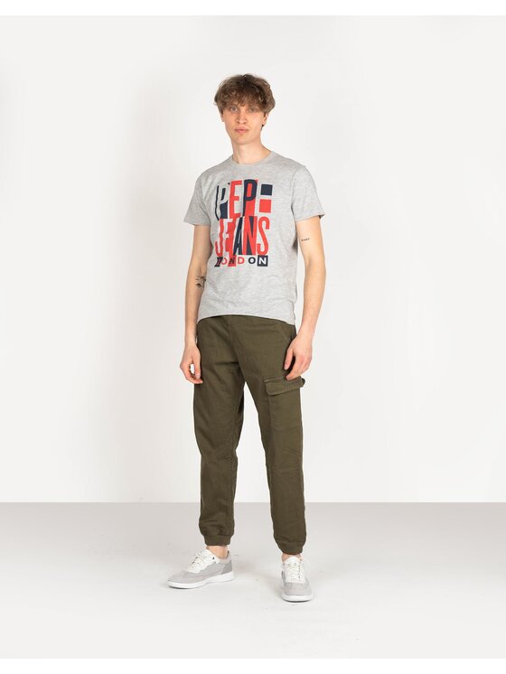 Pepe Jeans Pepe Jeans T-shirt PM507739 | Davy Grigio Regular Fit