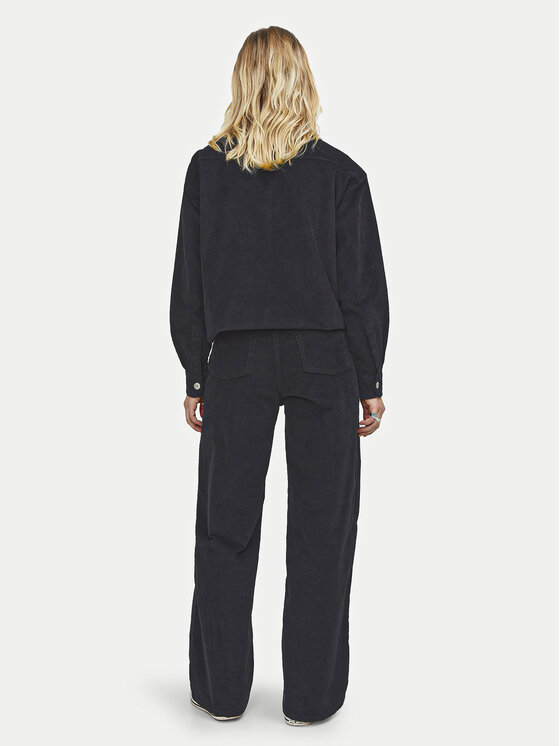 JJXX JJXX Farmer Gelly 12217215 Fekete Wide Leg