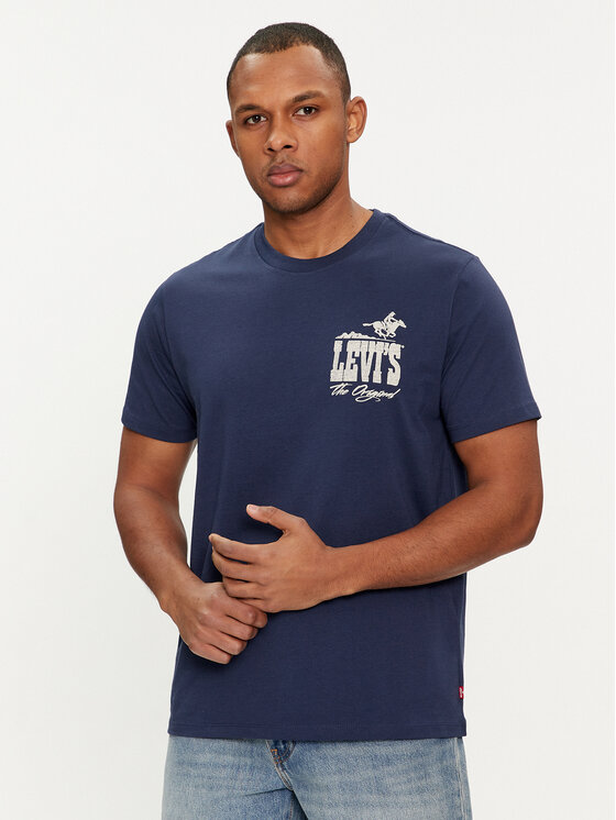 Levi's® T-shirt Classic Graphic 22491-1484 Tamnoplava Regular Fit