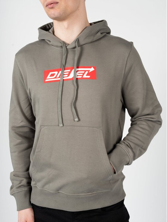 Diesel Diesel Mikina A06856-0JFAV-9CP Šedá Regular Fit