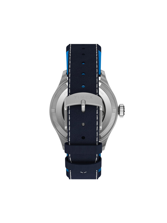 Timex Timex Pulkstenis Timex x Pan Am® Waterbury Ace  TW2Y38800 Tumši zils