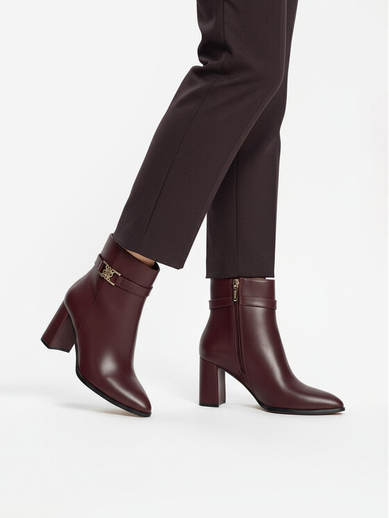 Nine West Nine West Členková obuv CEO-NASIRA-01 Bordová