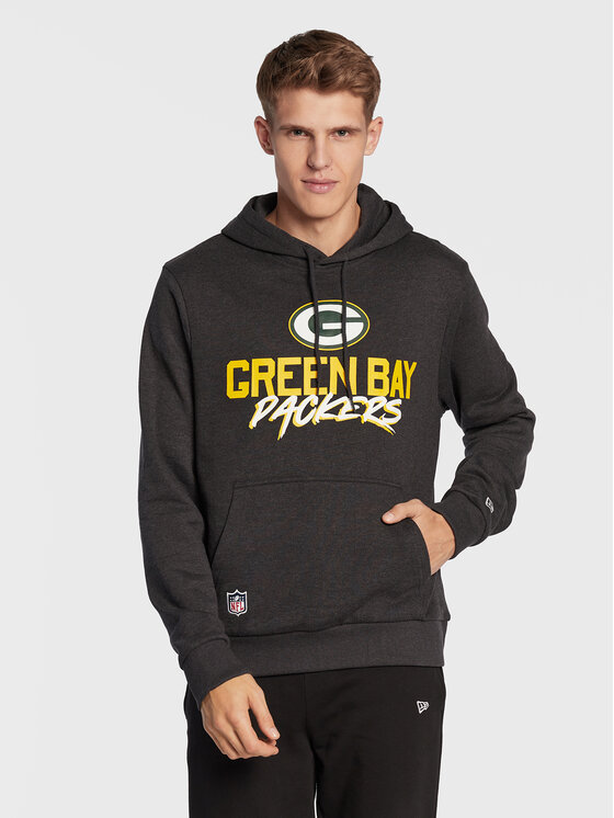 New Era Bluza Green Bay Packers NFL Script 60284652 Szary Regular Fit ...