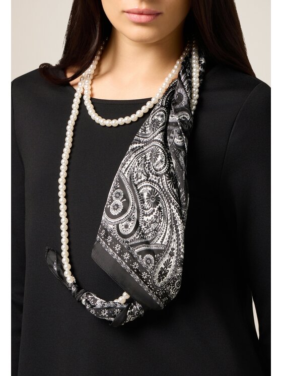 Oltre Oltre Vestito da giorno 7085R005136N033 Nero Flare Fit