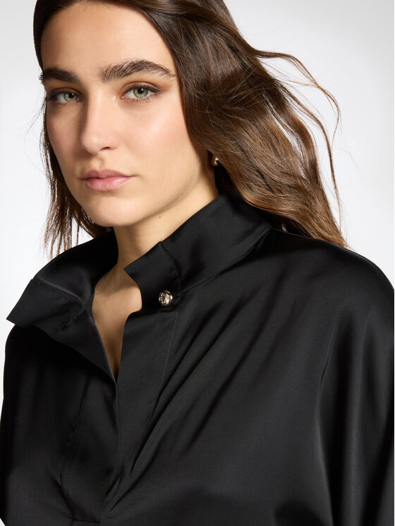 Elena Mirò Elena Mirò Bluzka 2153Z000038N033 Czarny Boxy Fit