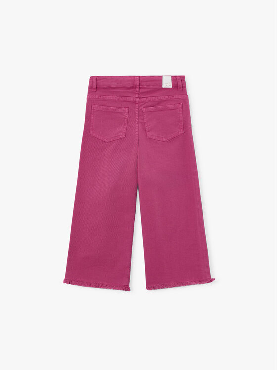Mayoral Mayoral Jeansy 3588 Różowy Wide Leg