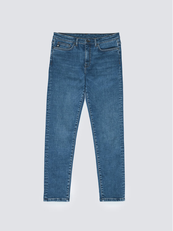 BIG STAR BIG STAR Jeansy ERIC Niebieski Skinny Fit