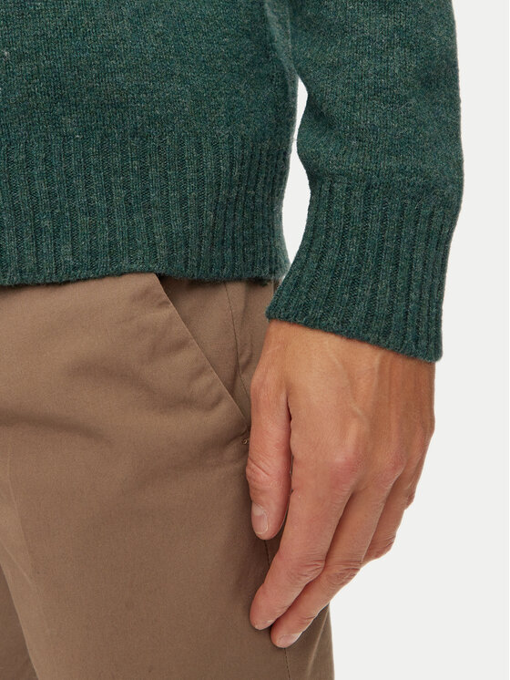 United Colors Of Benetton United Colors Of Benetton Sweter 103MK1N24 Zielony Regular Fit
