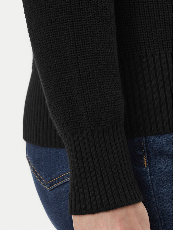 Guess Jeans Guess Jeans Sweter W4BR08 Z3HM1 Czarny Regular Fit