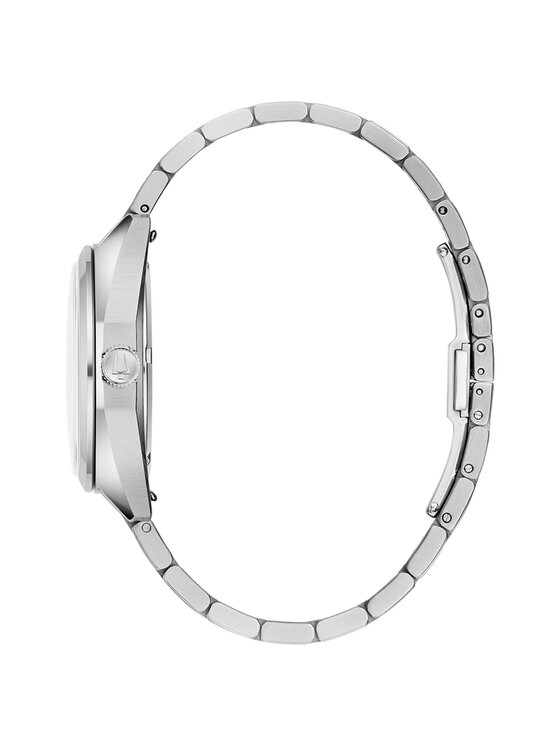 Bulova bulova Zegarek 96B415 Srebrny