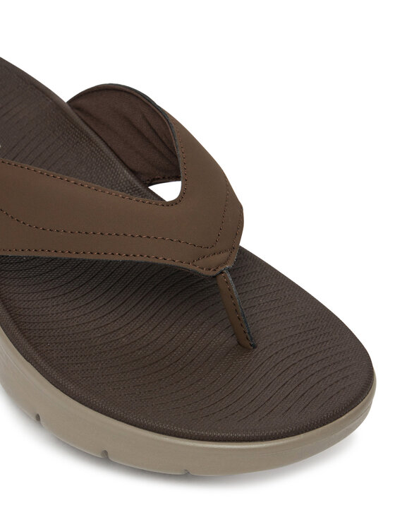 Skechers Skechers Japanke Go Walk Flex Sandal-Vallejo 229202/CHOC Smeđa