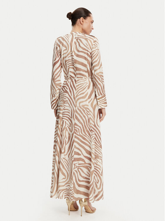 Marciano Guess Marciano Guess Rochie tip cămașă 5GGK08 7314A Bej Regular Fit