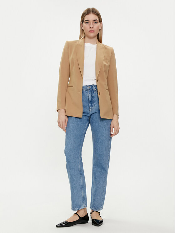 United Colors Of Benetton United Colors Of Benetton Sakoi 2RGYDW01V Bež Regular Fit