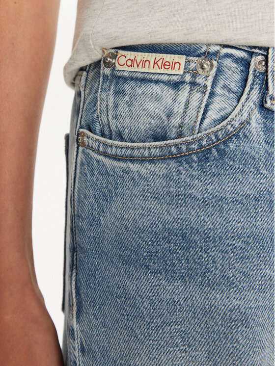 Calvin Klein Jeans Calvin Klein Jeans Jeansy J20J224036 Modrá Mom Fit