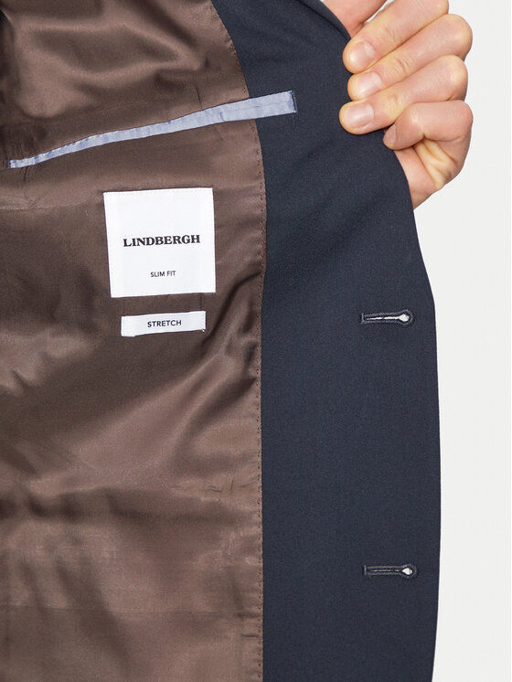Lindbergh Lindbergh Costum 30-606900 Bleumarin Slim Fit
