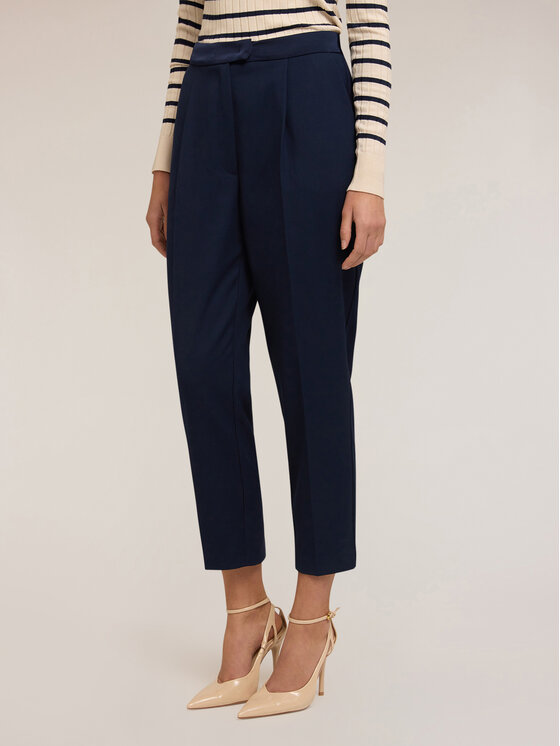 Motivi Motivi Pantaloni di tessuto P081Q004150N034 Blu Regular Fit