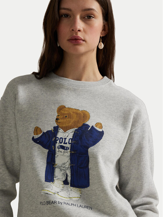 Polo Ralph Lauren Polo Ralph Lauren Світшот 211972794001 Сірий Relaxed Fit