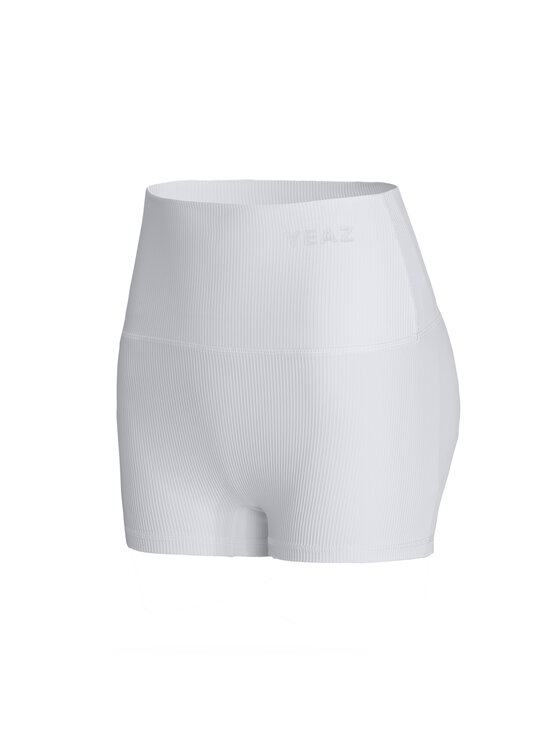 Yeaz Yeaz Szorty sportowe CLUB LEVEL Sportshorts Biały Slim Fit