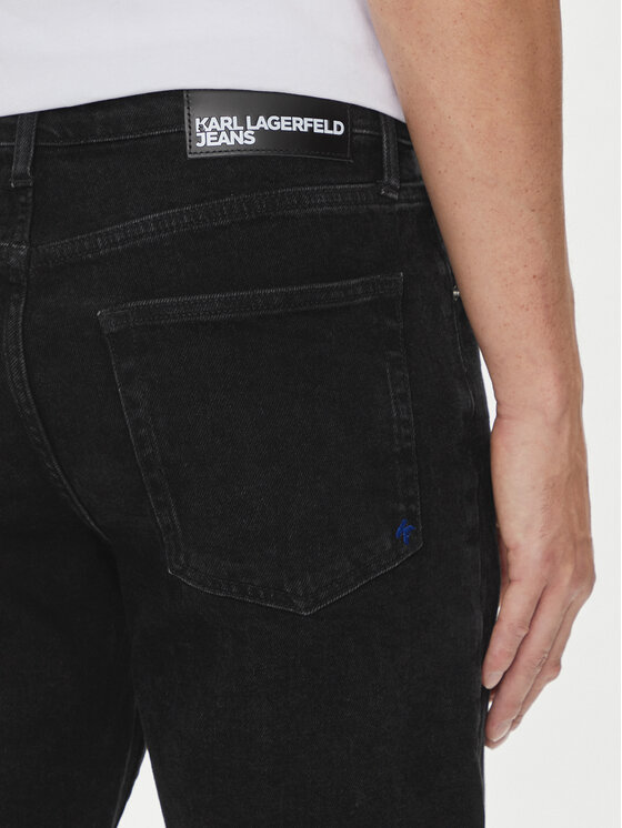 Karl Lagerfeld Jeans Karl Lagerfeld Jeans Jeans hlače 245D1116 Črna Slim Fit