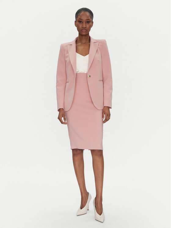 Rinascimento Rinascimento Bleistiftrock CFC0122808003 Rosa Regular Fit