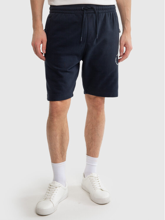BIG STAR BIG STAR Szorty sportowe KERSYNER Granatowy Basic Fit