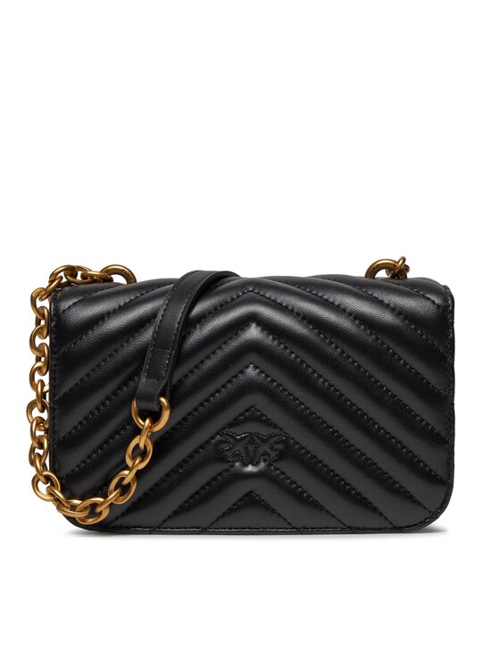 ★ DIAGONAL★ HEART MINI WALLET black DA234A05BK Black Small Saffiano Leather Wallet | PRADA