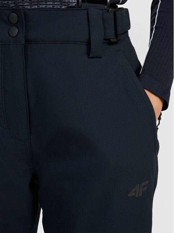 4F 4F Spodnie narciarskie SKIWEAR Czarny Regular Fit