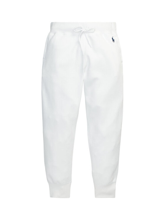 Polo Ralph Lauren Polo Ralph Lauren Spodnji del trenirke Akl 211794397002 Bela Regular Fit