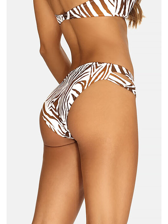 Feba Feba Dół od bikini FD72A Brązowy