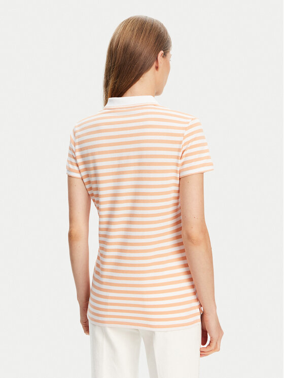 U.S. Polo Assn. U.S. Polo Assn. Polo WUP1310 Pomarańczowy Regular Fit
