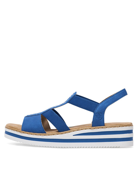 Rieker Rieker Sandale V0209-14 Albastru