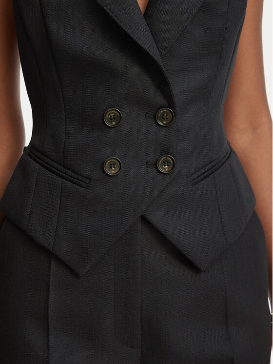 Elisabetta Franchi Elisabetta Franchi Veste GL-005-67E2-V390 Melns Slim Fit
