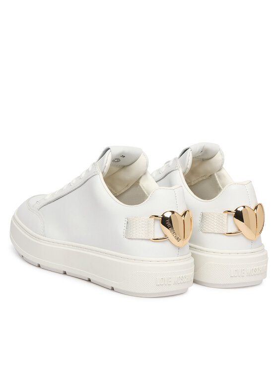 LOVE MOSCHINO LOVE MOSCHINO Sneakersy JA15224G1OIA0100 Bílá