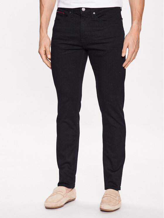 Tommy Jeans Tommy Jeans Traperice Austin DM0DM09559 Crna Slim Fit