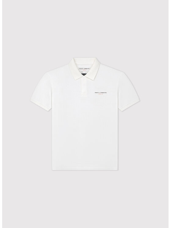 Pako Lorente Pako Lorente Polo P26SF-TX-007 Biały Classic Fit