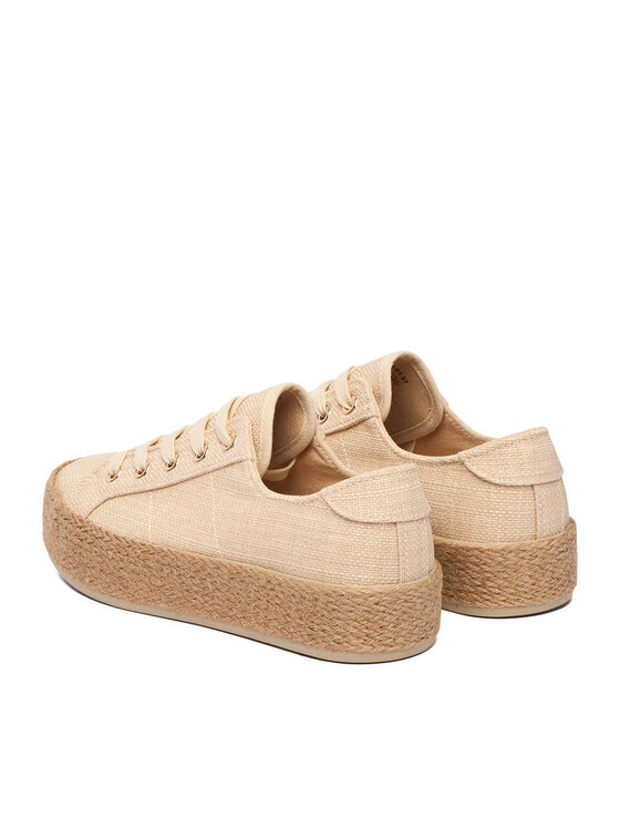 JENNY JENNY Espadryle CEO-WSK1576-01 Beżowy