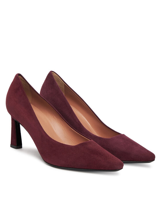 Pollini Pollini Pantofi cu toc subțire SA10257M0NTA0561 Vișiniu