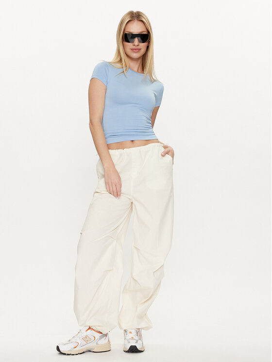 Gina Tricot Gina Tricot Tričko 21287 Modrá Slim Fit