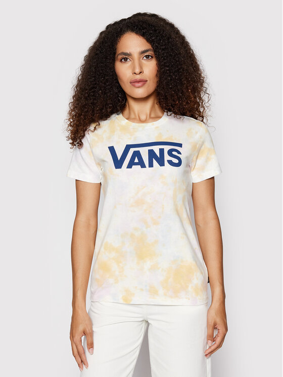 Vans Tricou Logo Wash Crew VN0A7RSB Colorat Regular Fit