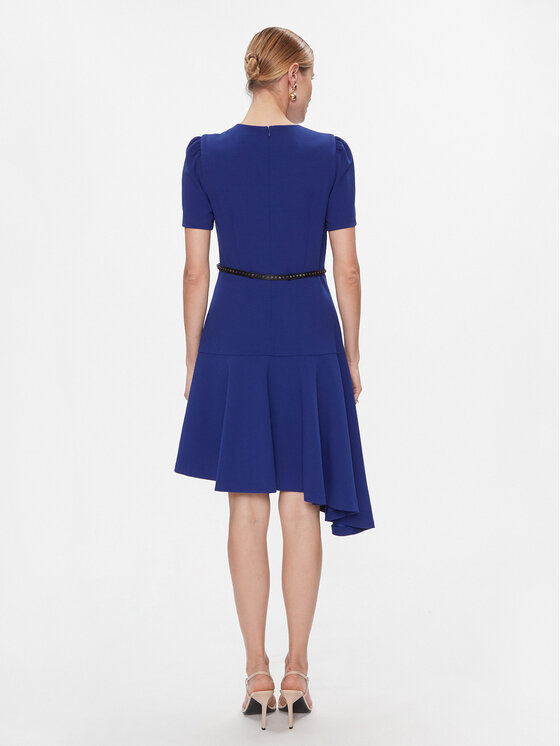 DKNY DKNY Ежедневна рокля DD3J1466 Тъмносин Regular Fit