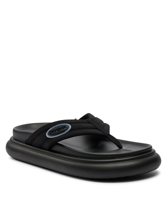 Desigual Desigual Šlepetės per pirštą 24SSSA01 Juoda