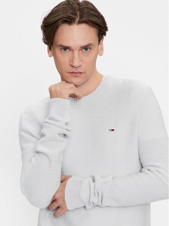 Tommy Jeans Tommy Jeans Maglione DM0DM15060 Grigio Regular Fit